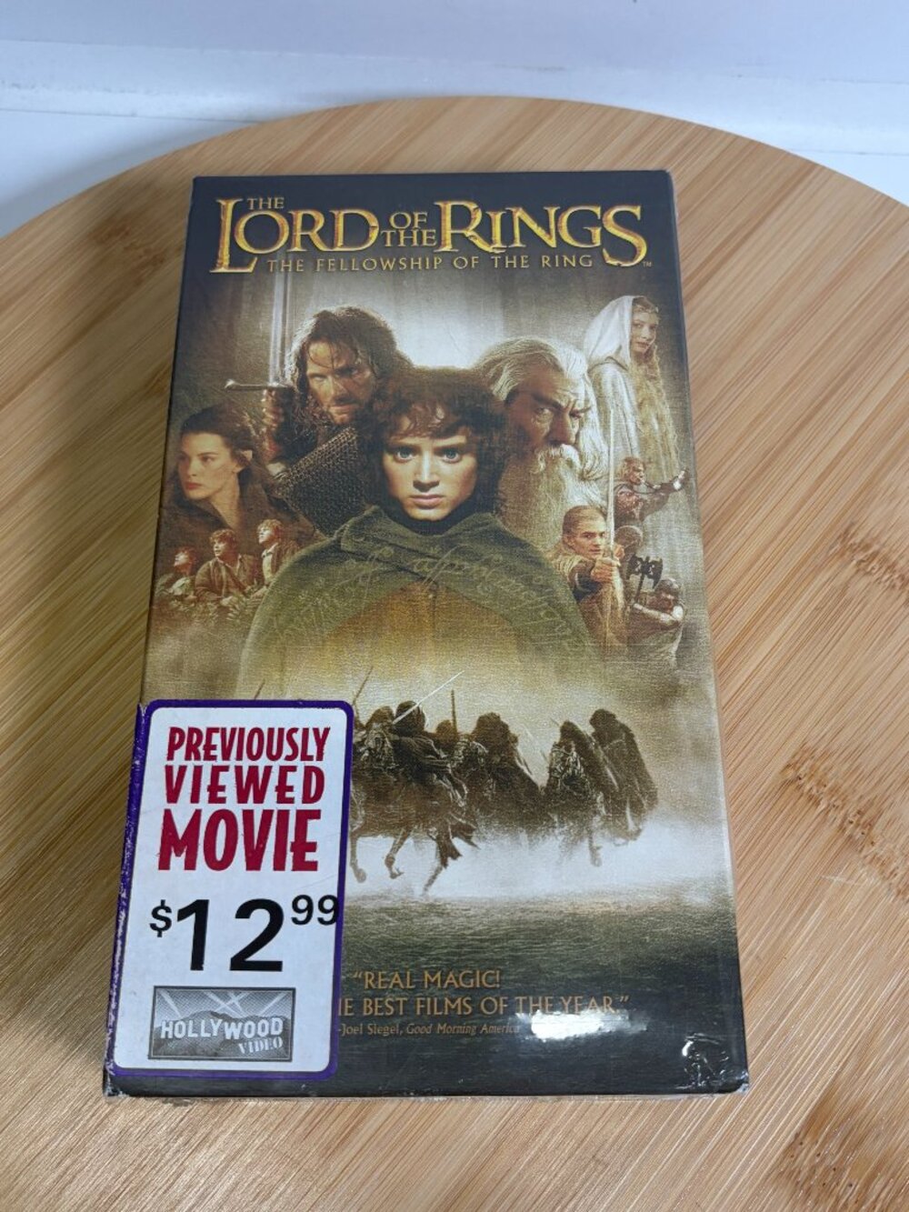 The Lord Of The Rings The Fellowship Of The Ring VHS 2001 Peter Jackson